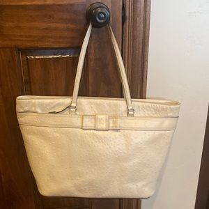Kate Spade light beige tote